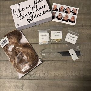 Sitting Pretty Halo Thick- 20” Dark Blonde + Light Brown Two-Tone #10-6 Kit